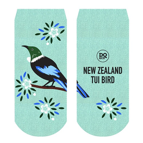 DQ Socks Kiwiana Native Skies Tui Socks 7204