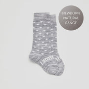 Lamington Merino Wool Knee High Socks | BABY | Snowflake