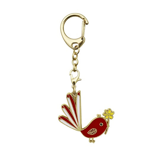 DQ NZ Charm Flower Fantail Piwakawaka 4007