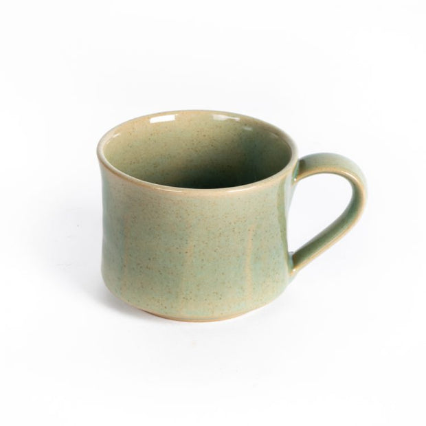 Trade Aid Green Stoneware Cup 27.08.66