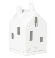 Räder - Cat On Roof - Porcelain Tealight House RD16221