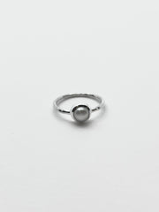 Some Sterling Silver Handmade Pearl 5mm Ring 293