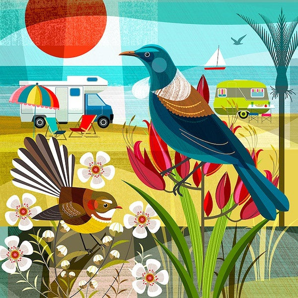 Image Vault Kiwi Summer 3 Card by Ellen Giggenbach  NC754