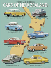 Image Vault Classic Cars of NZ Print Only 40 x 30cm Paper
