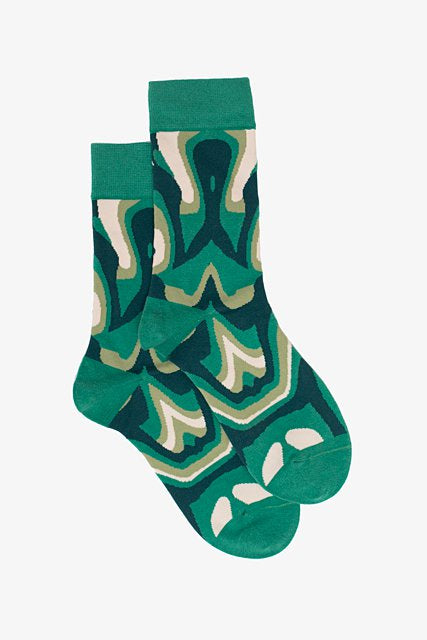 Antler Retro Swirl Women's/ Smaller Unisex Socks