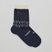 Lamington Christmas Merino Wool Crew Socks | WOMAN + MAN | Comet