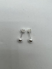 Some Sterling Silver Ball Stud Earrings 358