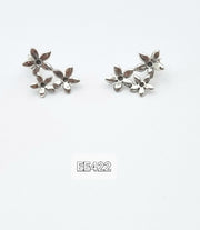 Some Sterling Silver Flower Cluster Stud Earrings 422