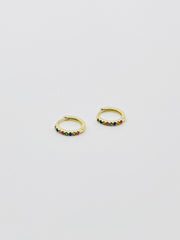 Some Little Gold Plated or Sterling Silver Huggie Earrings 475
