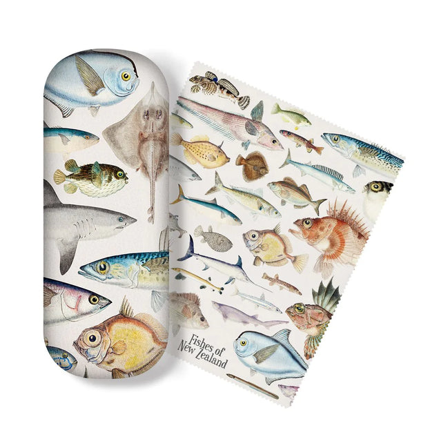 100% NZ Fishes of New Zealand Glasses Case