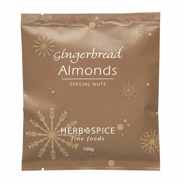 Herb and Spice Mill Gingerbread Almonds 100g