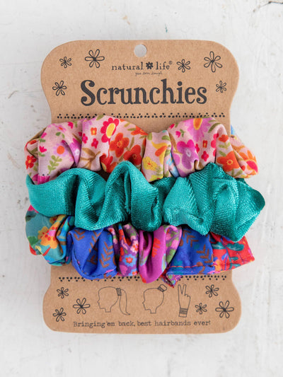 Natural Life set of 3 Scrunchies 497 / 498