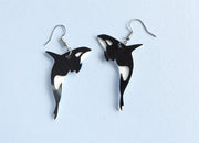 Remix Plastic Orca Earrings