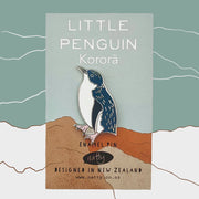 Natty Kororā Little Penguin Enamel Pin E19