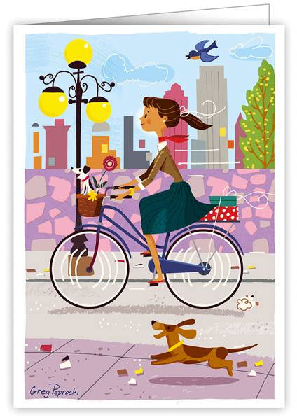 Quire Publishing - Cycling Days - Card QR0664