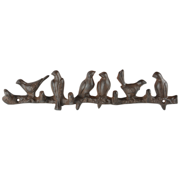 Esschert Design Birds in a Row Hooks 243