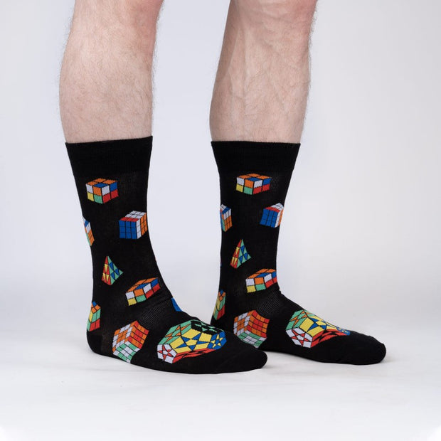 Sock it to Me Puzzle Box Men's / Larger Unisex Socks 0448