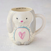 Natural Life Mug Folk Bunny 288