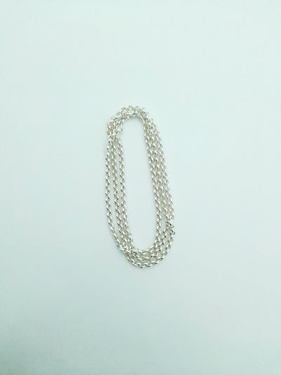 Some Sterling Silver Belcher Chain 60cm 979