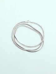 Some Sterling Silver Snake Chain 60cm