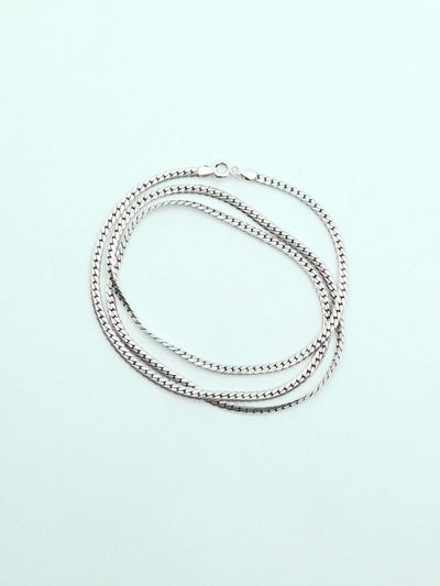 Some Sterling Silver Snake Chain 60cm