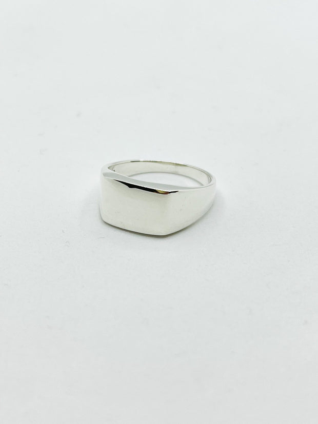 Some Sterling Silver Biggy Signet Ring 234