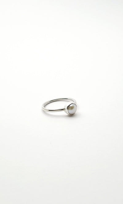 Some Sterling Silver Freshwater Pearl Ring 265