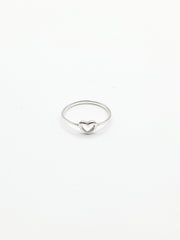 Some Sterling Silver Open Heart Ring RI 361