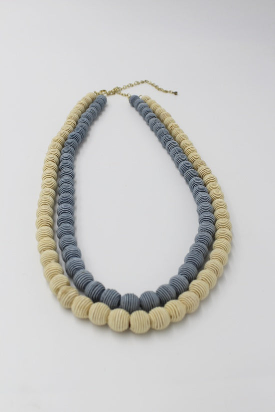 Beau Twin Coil Necklace 135