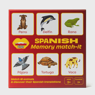 Lingo Animals Memory Match It Game