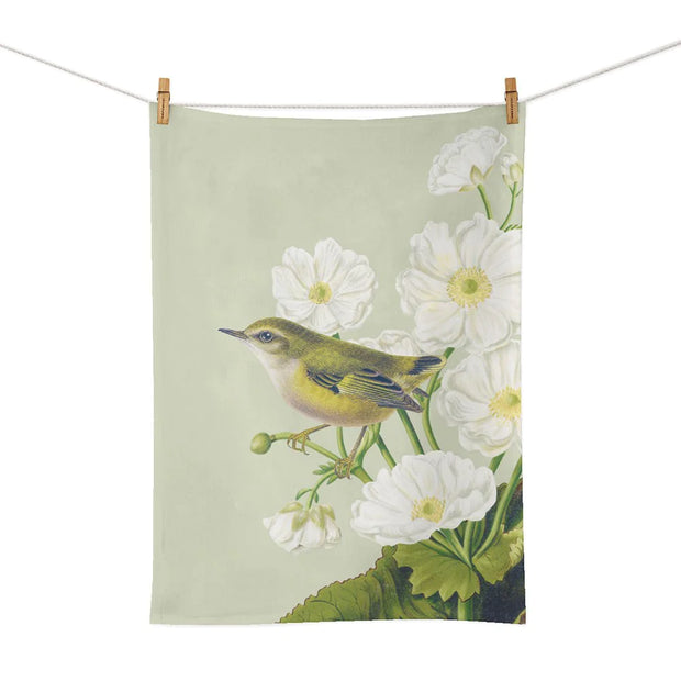 100% NZ Birds and Botanicals Tea Towel