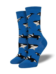 Socksmith Whale Hello There Women's Socks Blue 2797