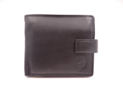 Second Nature Leather Men's / Unisex Dome Fastening Wallet A11