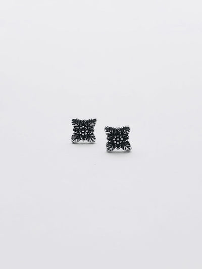 Some Sterling Silver Mosaic Earrings EE 158