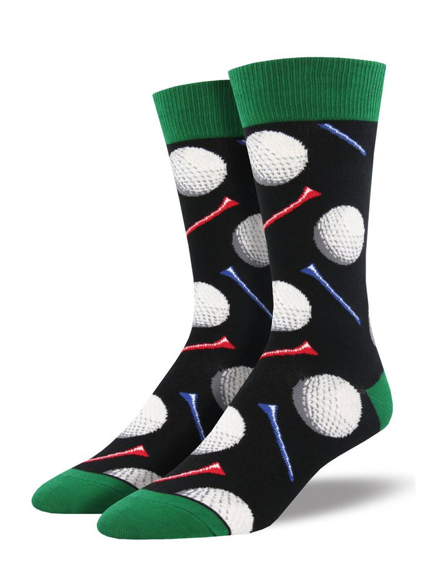Socksmith Tee it Up Men's / Large Unisex Golf Socks 1636