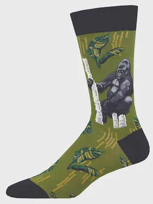 Socksmith Gorilla Endangered Species Collection Socks Men's / Large Unisex 3177