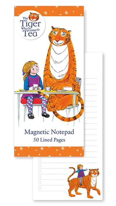 Museums & Galleries - Tiger Who Came To Tea -Magnetic Notepad 328