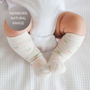 Lamington Rosie Merino Knee High Baby Socks