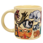 The Unemployed Philosopher's Guild Artistic Cat Mug