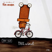 Tin Man Tail Wind Bike 8x8 Mini Notecard MC018