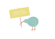Toodles Noodles - Welcome Little One Kiwi - Baby Card 1658