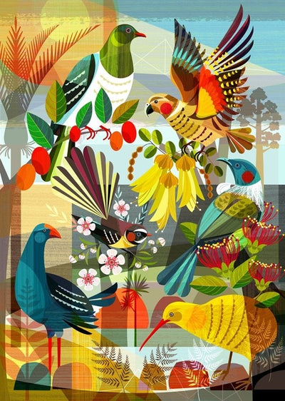 Image Vault NZ Flora and Fauna Card by Ellen Giggenbach NC695