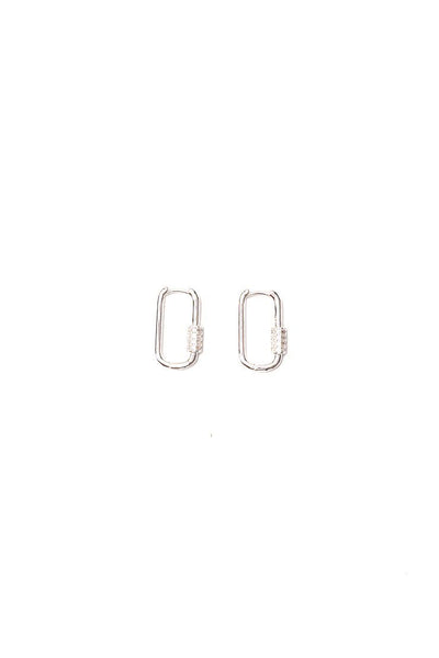 Stilen Hana Plated Hoop Earrings