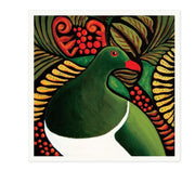 Image Vault Kereru 2 Lianne Adams Box Frame 30x30 with White Frame PICK UP ONLY