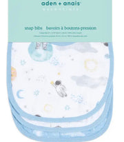 Aden and Anais 3 pack muslin snap bibs