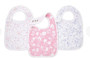 Aden and Anais 3 pack muslin snap bibs