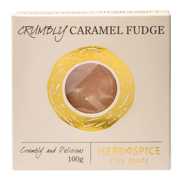 Herb and Spice Crumbly Caramel Fudge 100g 5013