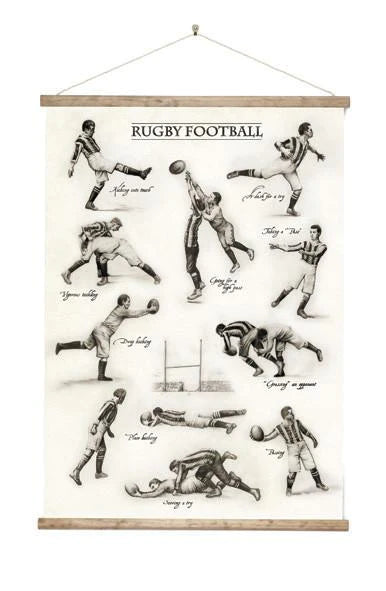 100% NZ Rugby Wall Chart PICK UP FROM STORE ONLY