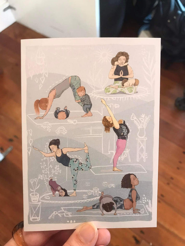 Yoga Mama Card 04