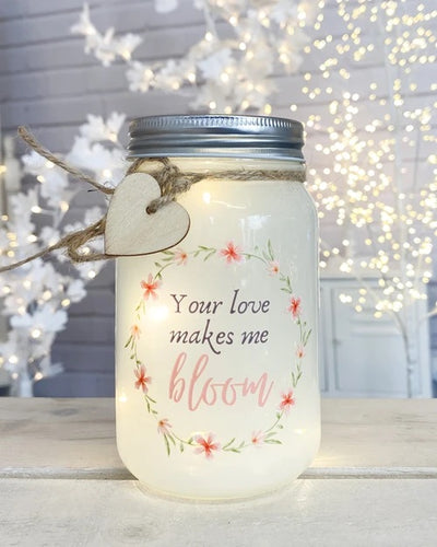 Stellar Lights Your Love Makes Me Bloom Sparkle Jar 426